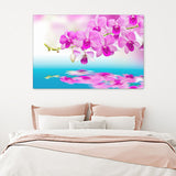Reflection Orchids Canvas Wall Art - Canvas Prints, Prints for Sale, Canvas Painting, Canvas On Sale
