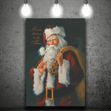 Remember the Reason Santa Canvas Xmas Prints Wall Art - Painting Canvas, Home Wall Decor, Canvas Gift, Prints for Sale