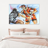 Rencontre De Rugby Painting Canvas Wall Art - Canvas Prints, Prints For Sale, Painting Canvas,Canvas On Sale
