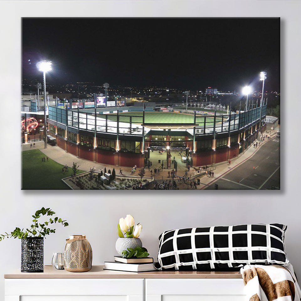 Reno Aces Wall Art Greater Nevada Field Stadium Canvas Prints,Sport Stadium Art Prints, Fan Gift, Wall Decor