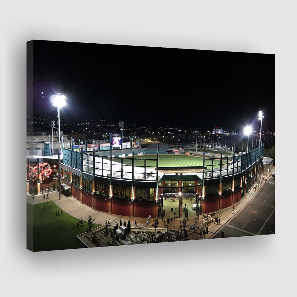Reno Aces Wall Art Greater Nevada Field Stadium Canvas Prints,Sport Stadium Art Prints, Fan Gift, Wall Decor