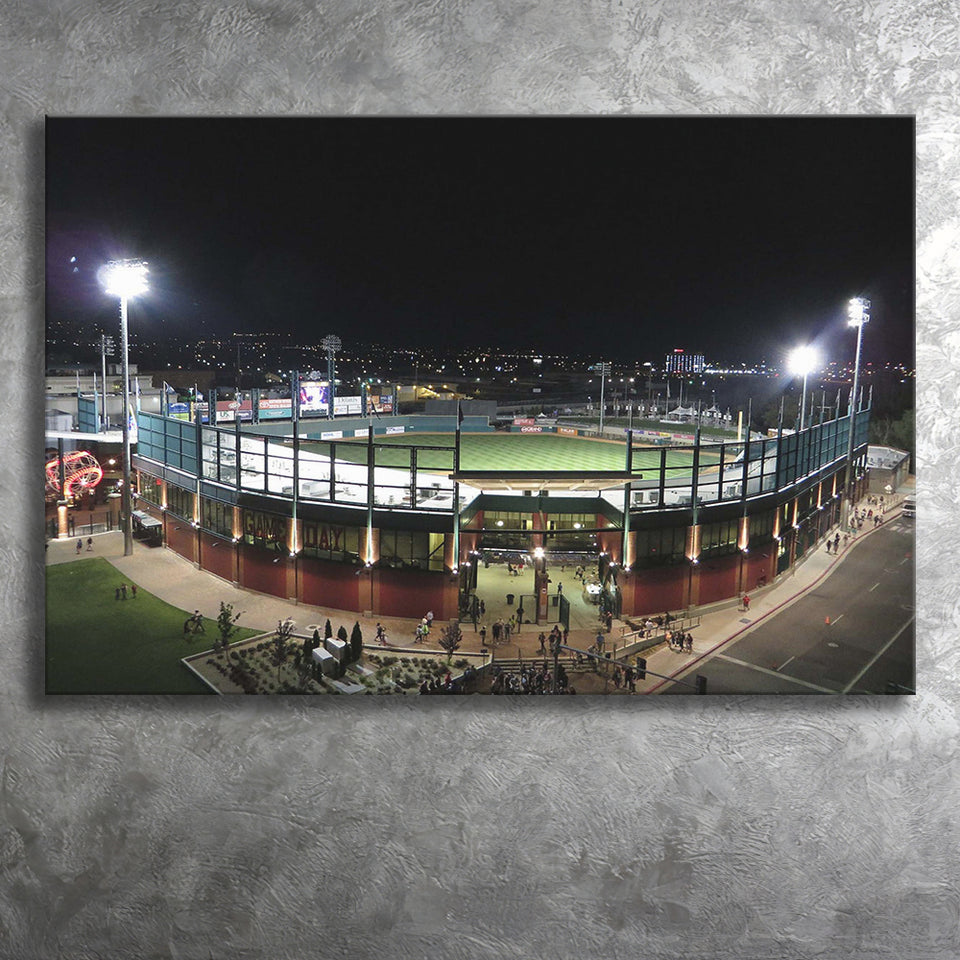 Reno Aces Wall Art Greater Nevada Field Stadium Canvas Prints,Sport Stadium Art Prints, Fan Gift, Wall Decor