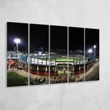 Reno Aces Wall Art Greater Nevada Field Stadium Canvas Prints,Multi Panels B,Sport Stadium Art Prints, Fan Gift