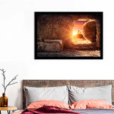 Resurrection Of Christ Framed Ar Prints - Painting Art, Framed Painting, Prints for Sale, Black Framed, Wall Art, Wall Decor