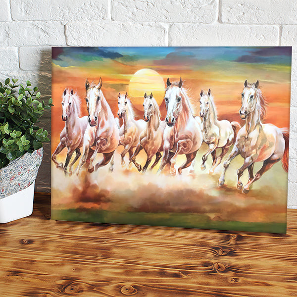 Returning Horses Canvas Wall Art - Canvas Prints, Prints For Sale, Painting Canvas,Canvas On Sale