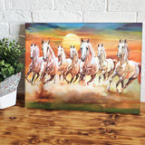 Returning Horses Canvas Wall Art - Canvas Prints, Prints For Sale, Painting Canvas,Canvas On Sale