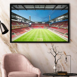 RheinEnergie Stadium, Stadium Canvas, Sport Art, Gift for him, Framed Canvas Prints Wall Art Decor, Framed Picture