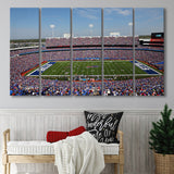 Rich Stadium, Stadium Canvas, Sport Art, Gift for him, Multi Panels B, Canvas Prints Wall Art Decor
