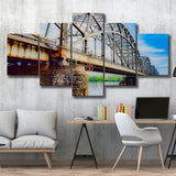 Riga Bridge Canvas Art, Riga Multi Panels,Canvas Prints Wall Art Home Decor