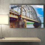 Riga Bridge Canvas Art, Riga Canvas Prints Wall Art Home Decor - Painting Canvas, Ready to hang