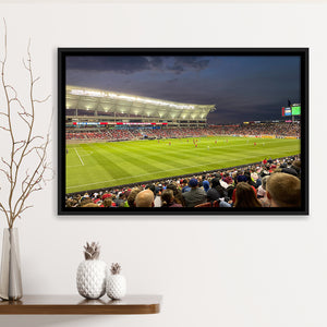 Rio Tinto Stadium, Stadium Canvas, Sport Art, Gift for him, Framed Canvas Prints Wall Art Decor, Framed Picture