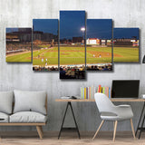 Rochester Red Wings Stadium Canvas Prints Frontier Field Wall Art,Multi Panels,Sport Stadium Art Prints, Fan Gift