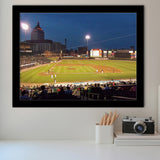 Rochester Red Wings Stadium Art Prints Frontier Field Wall Art,Sport Stadium Art Prints, Fan Gift, Wall Decor