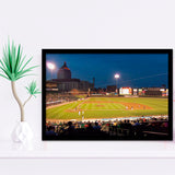 Rochester Red Wings Stadium Art Prints Frontier Field Wall Art,Sport Stadium Art Prints, Fan Gift, Wall Decor
