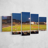 Rochester Red Wings Stadium Canvas Prints Frontier Field Wall Art,Multi Panels,Sport Stadium Art Prints, Fan Gift