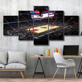 Rocket Mortgage Fieldhouse, Stadium Canvas, Sport Art, Large Canvas, Multi Panels, Canvas Prints Wall Art Decor
