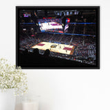 Rockets Mortgage Cavalier, Stadium Canvas, Sport Art, Gift for him, Framed Canvas Prints Wall Art Decor, Framed Picture