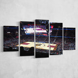Rockets Mortgage Cavalier, Stadium Canvas, Sport Art, Large Canvas, Multi Panels, Canvas Prints Wall Art Decor