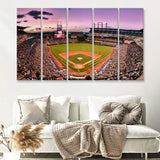 Rockies With Mixpanel Baseball Stadiums 5 Pieces Canvas Prints Wall Art Decor - Painting Canvas,Multi Panel,Painting Prints,For Sale