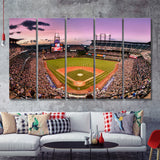 Rockies With Mixpanel Baseball Stadiums 5 Pieces Canvas Prints Wall Art Decor - Painting Canvas,Multi Panel,Painting Prints,For Sale