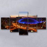 Rogers Center, Stadium Canvas, Sport Art, Large Canvas, Multi Panels, Canvas Prints Wall Art Decor