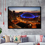 Rogers Center, Stadium Canvas, Sport Art, Gift for him, Framed Art Prints Wall Art Decor, Framed Picture