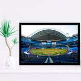 Rogers Centre, Stadium Canvas, Sport Art, Gift for him, Framed Art Prints Wall Art Decor, Framed Picture