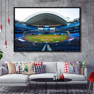 Rogers Centre, Stadium Canvas, Sport Art, Gift for him, Framed Canvas Prints Wall Art Decor, Framed Picture