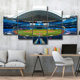Rogers Centre, Stadium Canvas, Sport Art, Large Canvas, Multi Panels, Canvas Prints Wall Art Decor