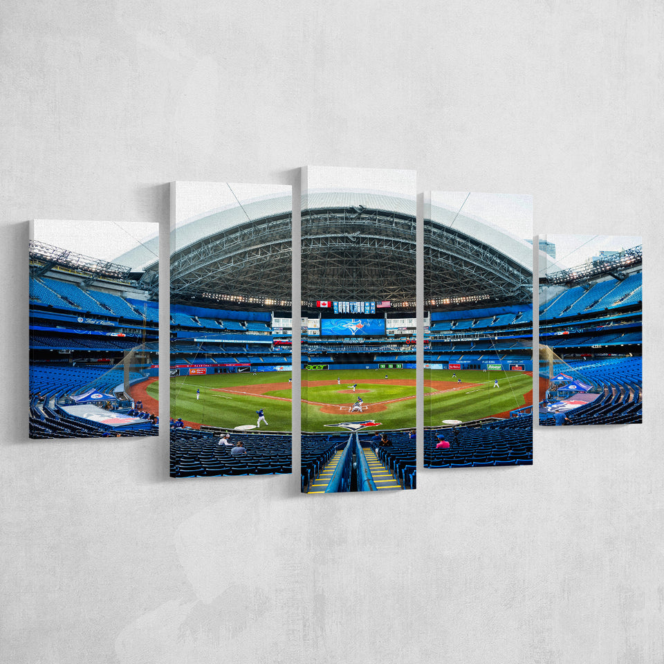 Rogers Centre, Stadium Canvas, Sport Art, Large Canvas, Multi Panels, Canvas Prints Wall Art Decor