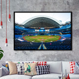 Rogers Centre, Stadium Canvas, Sport Art, Gift for him, Framed Art Prints Wall Art Decor, Framed Picture