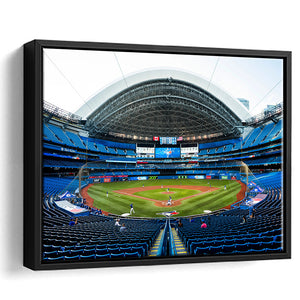Rogers Centre, Stadium Canvas, Sport Art, Gift for him, Framed Canvas Prints Wall Art Decor, Framed Picture