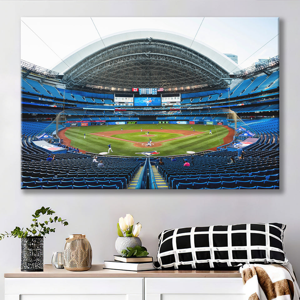 Rogers Centre, Stadium Canvas, Sport Art, Gift for him, Fan Gift, Canvas Prints Wall Art Decor