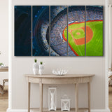 Rogers Centre Stadium, Stadium Canvas, Sport Art, Gift for him, Multi Panels B, Canvas Prints Wall Art Decor