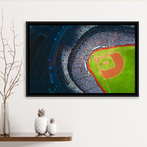 Rogers Center, Stadium Canvas, Sport Art, Gift for him, Framed