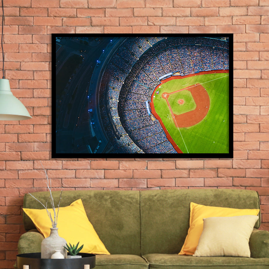 Rogers Centre Stadium, Stadium Canvas, Sport Art, Gift for him, Framed Art Prints Wall Art Decor, Framed Picture