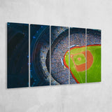 Rogers Centre Stadium, Stadium Canvas, Sport Art, Gift for him, Multi Panels B, Canvas Prints Wall Art Decor