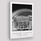 Rogers Centre Toronto Blue Jays Baseball Lovers Black And White Art Canvas Prints Wall Art Home Decor