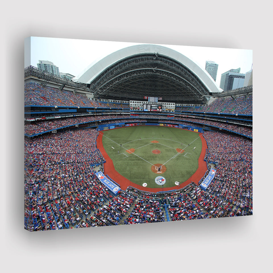 Rogers Centre in Canada, Stadium Canvas, Sport Art, Gift for him, Fan Gift, Canvas Prints Wall Art Decor