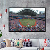 Rogers Centre in Canada, Stadium Canvas, Sport Art, Gift for him, Framed Art Prints Wall Art Decor, Framed Picture