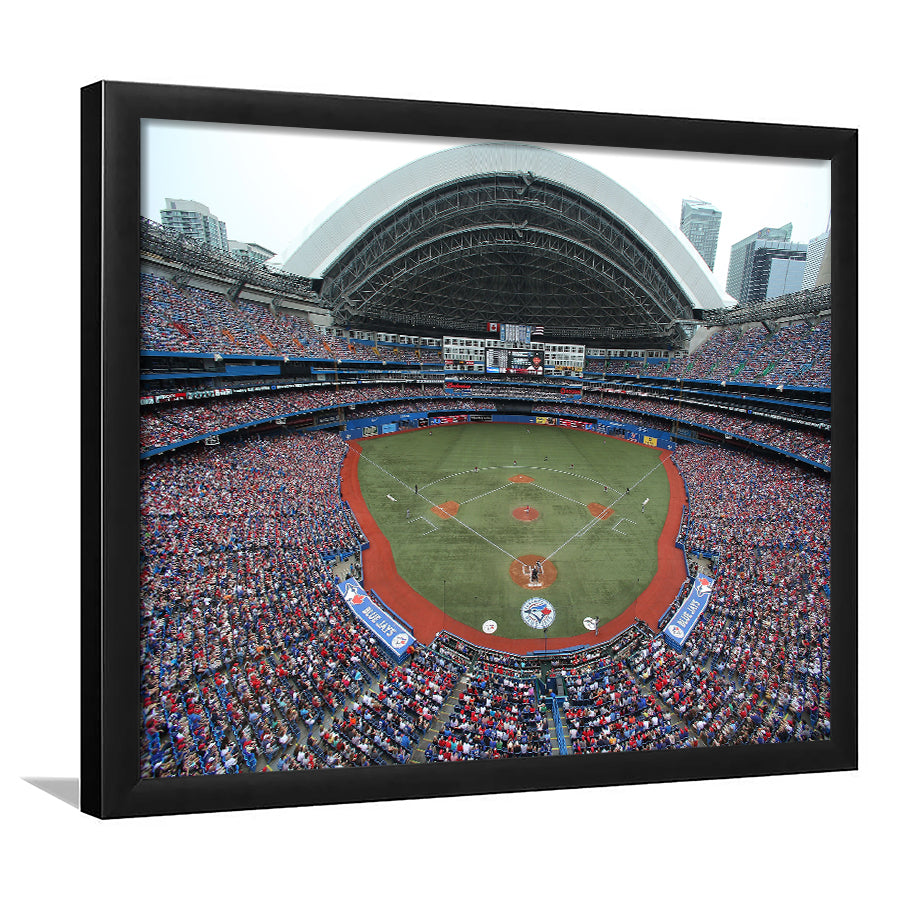 Rogers Centre in Canada, Stadium Canvas, Sport Art, Gift for him, Framed Art Prints Wall Art Decor, Framed Picture