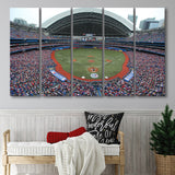 Rogers Centre in Canada, Stadium Canvas, Sport Art, Gift for him, Multi Panels B, Canvas Prints Wall Art Decor