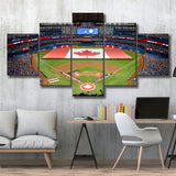 Rogers Centre in Toronto, Stadium Canvas, Sport Art, Large Canvas, Multi Panels, Canvas Prints Wall Art Decor