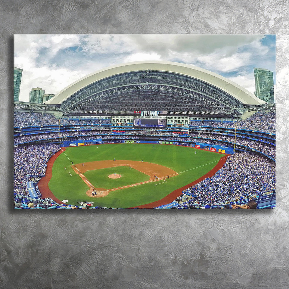 Rogers Stadium Aerial View, Stadium Canvas, Sport Art, Gift for him, Fan Gift, Canvas Prints Wall Art Decor