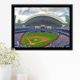 Rogers Stadium Aerial View, Stadium Canvas, Sport Art, Gift for him, Framed Canvas Prints Wall Art Decor, Framed Picture