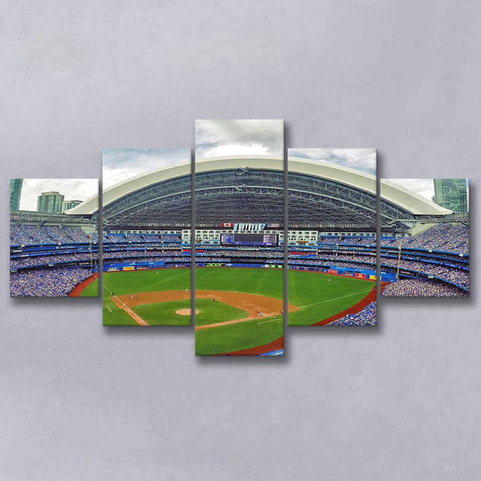 Rogers Stadium Aerial View, Stadium Canvas, Sport Art, Large Canvas, Multi Panels, Canvas Prints Wall Art Decor