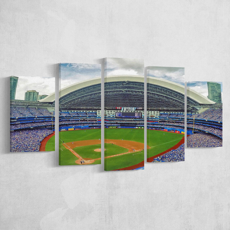 Rogers Stadium Aerial View, Stadium Canvas, Sport Art, Large Canvas, Multi Panels, Canvas Prints Wall Art Decor