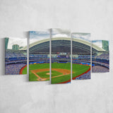 Rogers Stadium Aerial View, Stadium Canvas, Sport Art, Large Canvas, Multi Panels, Canvas Prints Wall Art Decor