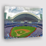 Rogers Stadium Aerial View, Stadium Canvas, Sport Art, Gift for him, Fan Gift, Canvas Prints Wall Art Decor