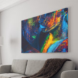 Romantic Colorful Kiss Canvas Prints Wall Art - Painting Canvas,Wall Decor, Painting Prints,For Sale